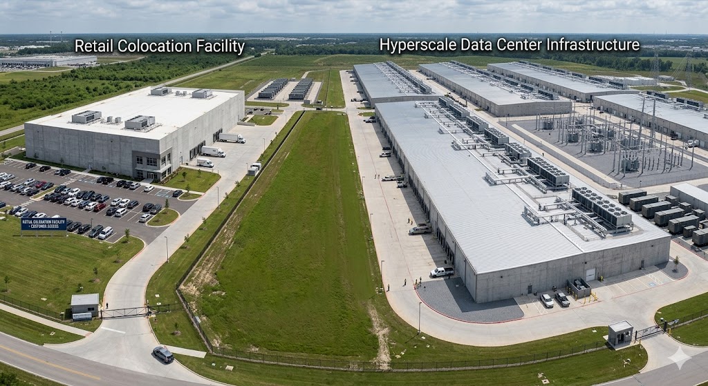 data center colocation vs hyperscale